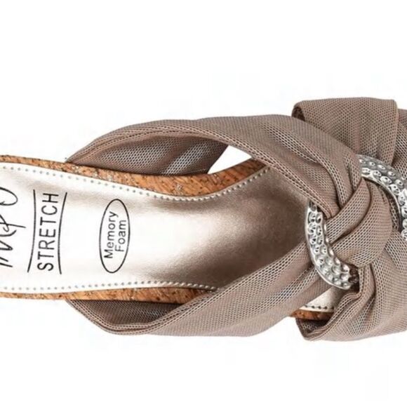 IMPO REXINE WEDGE SANDALS Memory Foam 8.5 - Picture 2 of 12